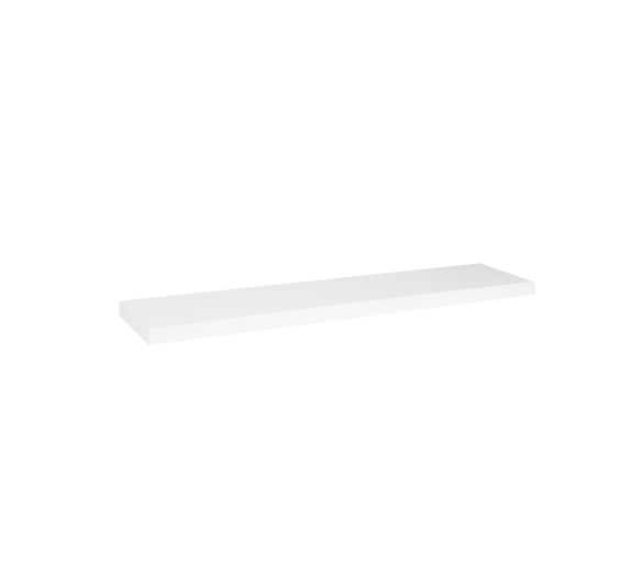 Aga Nástěnná police 80x23,5 cm Bílá 6DAZ153 - II. JAKOST