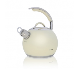 Pískající konvice Klausberg - Krémová - 3,0 L - Klausberg