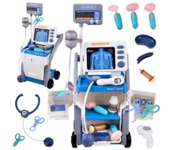 Zdravotnický vozík pro malého lékaře - 6DZ023 - 2. JAKOST