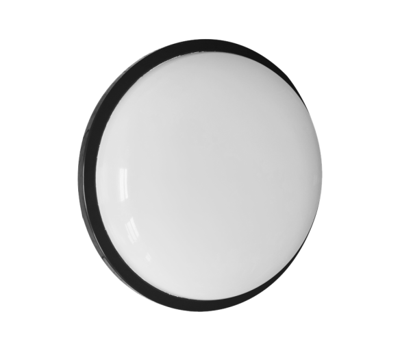 LED stropní svítidlo černé TOR-202C - IP65 - 20W - neutrální bílá