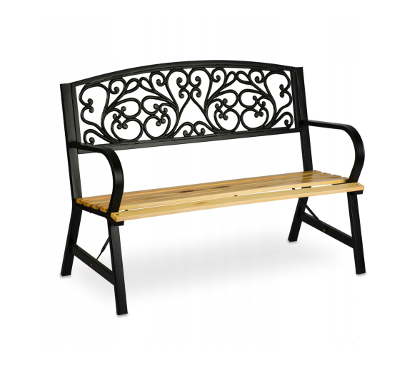 Aga Zahradní lavice DSC7517 120x56x87 cm