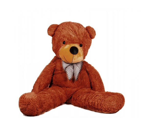 Doris Velký plyšový medvěd 130 cm Hnědý