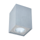 Podhledové bodové svítidlo OS201-SS nevýklopné - čtverec - stříbrná + patice GU10