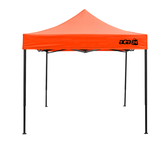 Aga Prodejní stánek bez bočnic 3×3 m Oranžový