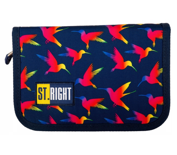 St.RIGHT Jednopatrový penál Birds