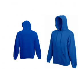 Fruit Of The Loom HOODED SWEAT Royal Blue