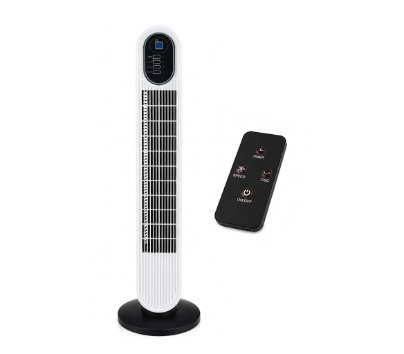 Aga Sloupový ventilátor 79 cm Bílý 6DAZ532 - II. JAKOST