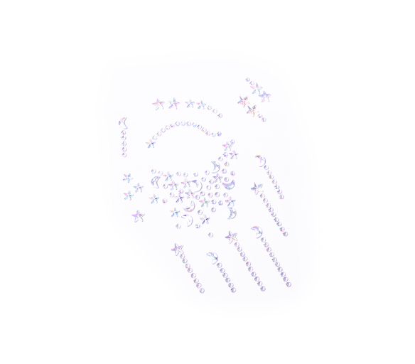 Aga4Kids Samolepící kamínky DS8113BM