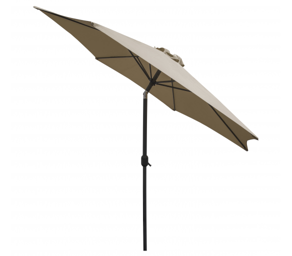 Linder Exclusiv Naklápěcí slunečník 250 cm Šedohnědý