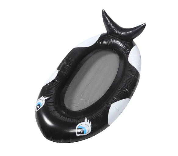 Aga Nafukovací lehátko 145x95x30 cm Velryba