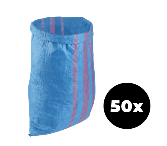 Aga 50x Polypropylenový pytel 65x105cm 50kg