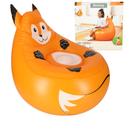 BESTWAY 75116 Nafukovací křeslo s liškou