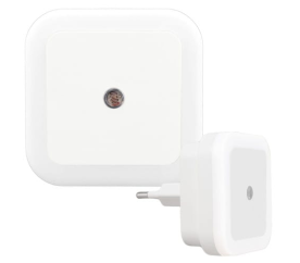 Noční LED světlo do zásuvky + soumrakový senzor