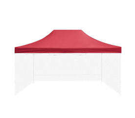 Aga Střecha k prodejnímu stánku 3x4,5m Vínová