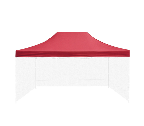 Aga Střecha k prodejnímu stánku 3x4,5m Vínová