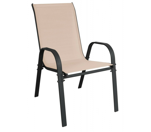 Linder Exclusiv Zahradní křeslo STAPEL MC330883 Béžové