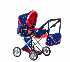 Doris Kočárek pro panenky 9346 Red