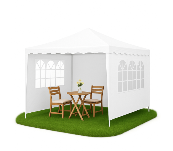 Aga Zahradní altán 3x3 m DS7007 Bílý
