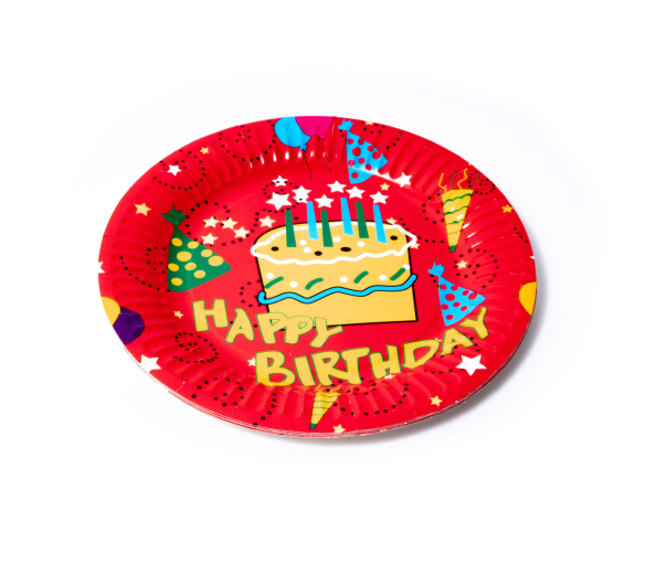 Aga4Kids Papírové talířky 23cm DS932-2 10 ks