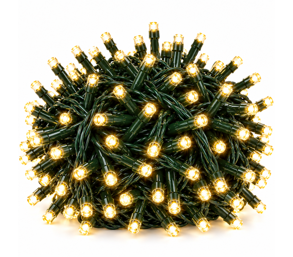 Aga Vánoční řetěz 100 LED Teplá bílá