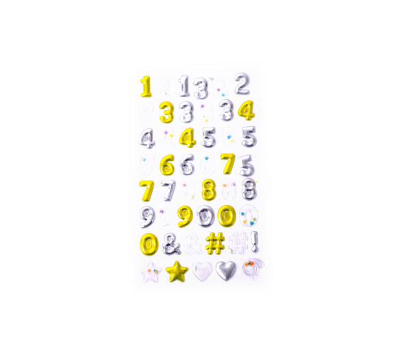 Aga4Kids Samolepící čísla DS8101ZC