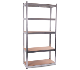 Aga Kovový regál 180x90x40 cm 5 polic 6DAZ271 - II. JAKOST