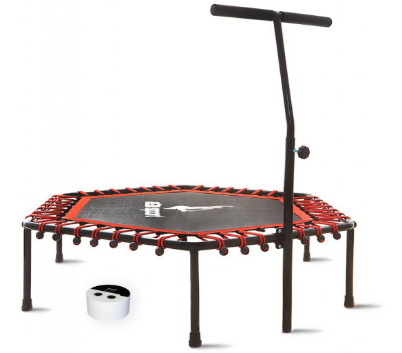 Aga Smart FITNESS Trampolína 130 cm Red + madlo
