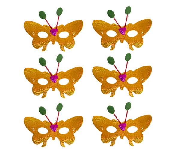 Aga4Kids Dětské škrabošky DS942GO 6 ks