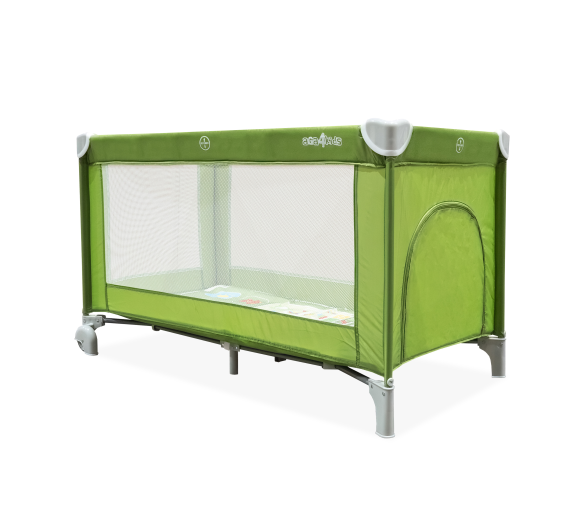 Aga4Kids Cestovní postýlka MR6669 Zelená