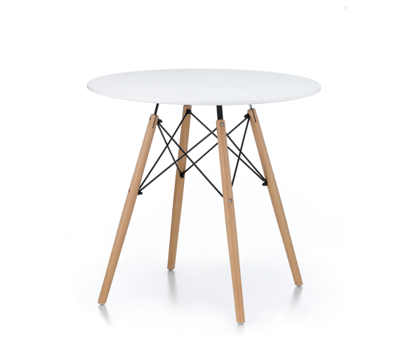 Aga Jídelní stůl 80 cm Bílý