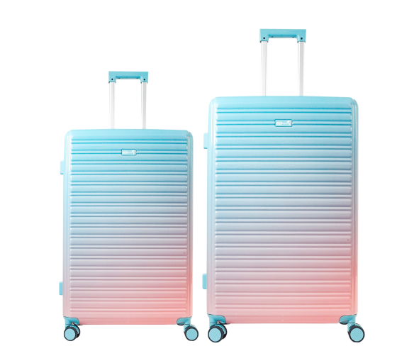 Aga Travel Sada cestovních kufrů Růžová/Modrá 6CZ014 - II. JAKOST