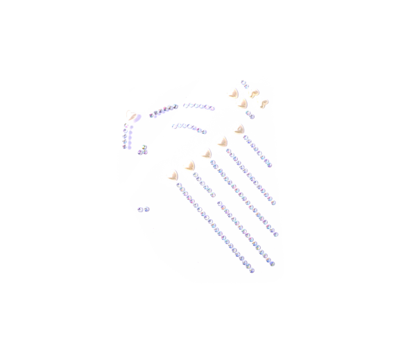 Aga4Kids Samolepící kamínky DS8113BH