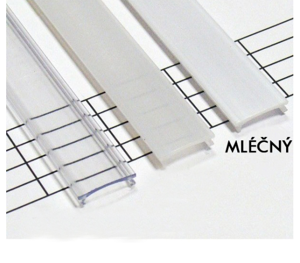 Mléčný difuzor KLIK pro profily A, B, C, 2m