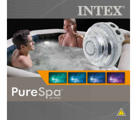 LED světlo do vířivky multibarevné hydroelektrický