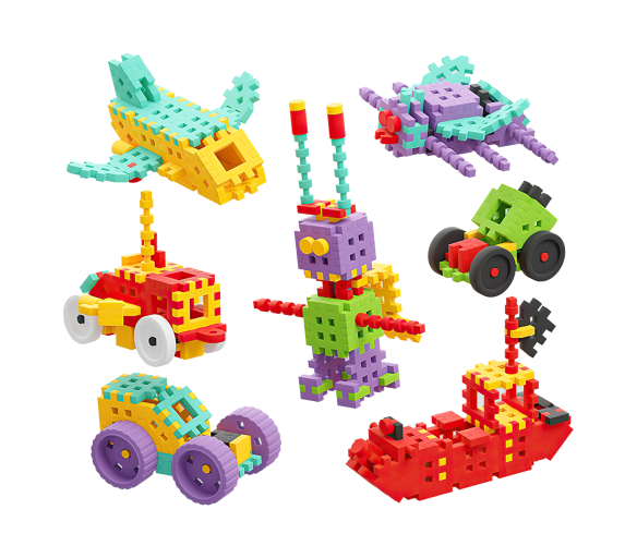 Marioinex MINI WAFFLE Stavebnice 200 ks