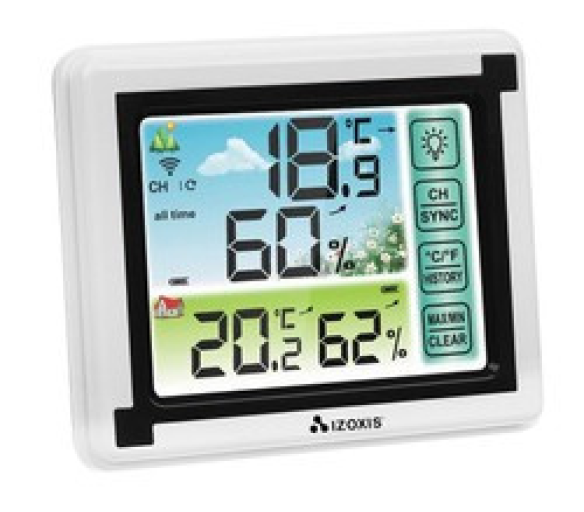 Meteostanice - vlhkoměr - bezdrátová