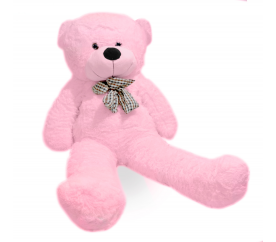 Aga4Kids Plyšový medvěd 130 cm Růžový