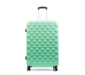 Aga Travel Cestovní kufr 77x48x30 cm CZ214 Tyrkysový
