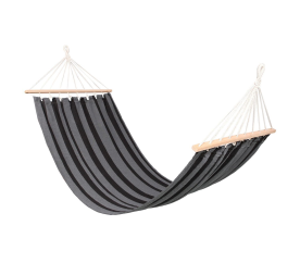 Linder Exclusiv Houpací síť 200x150 cm Černá/antracitová 2DAZ095