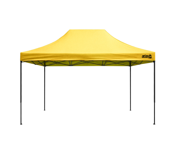 Aga Prodejní stánek bez bočnic 3x4,5 m Žlutý