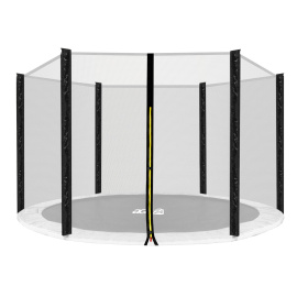 Aga Ochranná síť 460 cm na 6 tyčí Černá síť / Černá