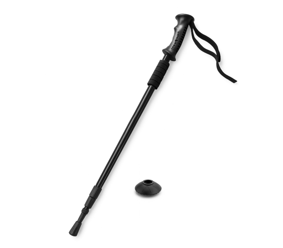 Aga Trekingová hole AntiShock 61–135 cm Černá