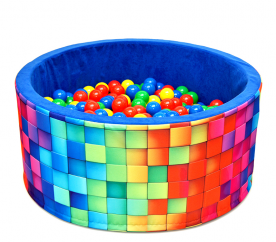 Aga Suchý bazén 90x40 cm s míčky 969