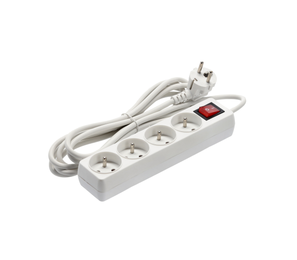 Aga Prodlužovací kabel 3 m se 4 zásuvkami