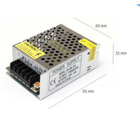 Napájecí zdroj pro LED pásky 2A 24W 12V DC plech