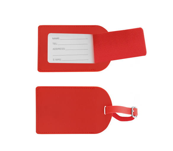 Aga Jmenovka na kufr Červená