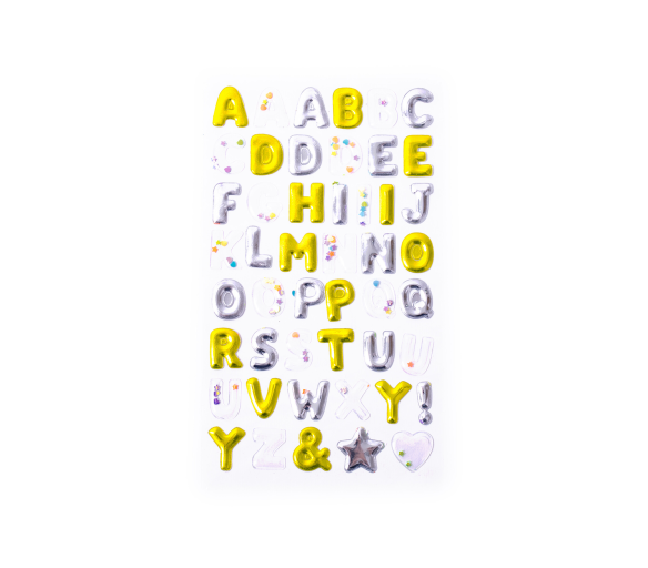 Aga4Kids Samolepící písmena DS8101ZP
