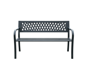 Aga Kovová zahradní lavice 125x53 x77 cm