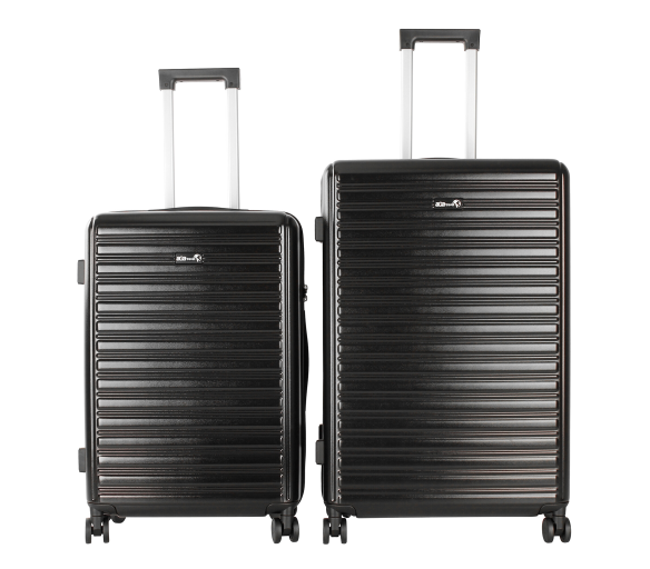 Aga Travel Sada cestovních kufrů Černá 2CZ031 - II. JAKOST