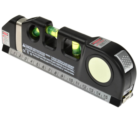 Geko Vodováha s laserem a metrem 2,5m